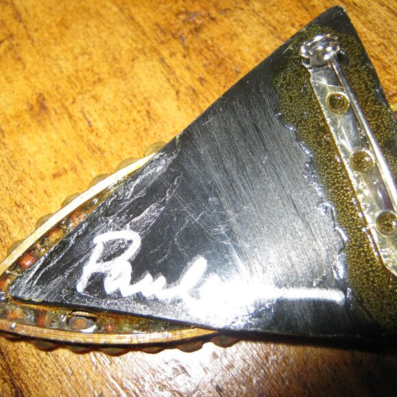 Artisan Vintage one of a kind Pin. - Picture 3 of 3